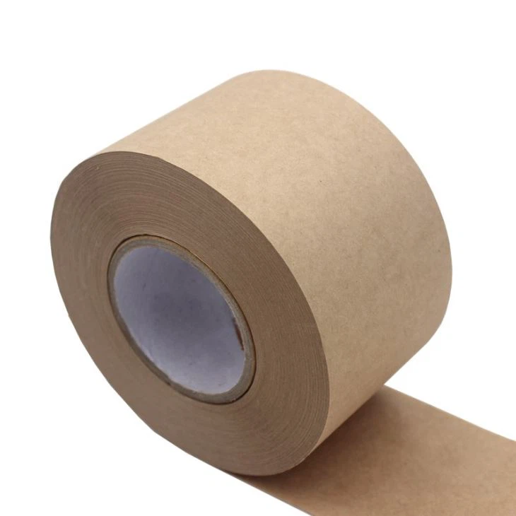 Reinforced Gummed Paper Tape Water Activated Kraft Paper Tape Packaging Tape