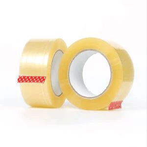 Tühjenda BOPP liimiga Jumbo Roll OPP lint  50 m,  60 m,  100 m pikkus